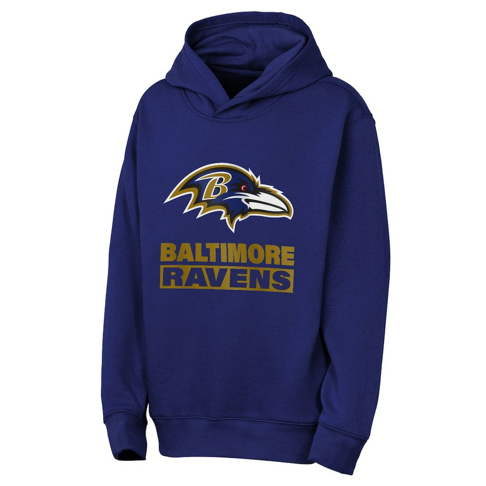 Outerstuff Youth Back to Basics Hoodie - Baltimore Ravens