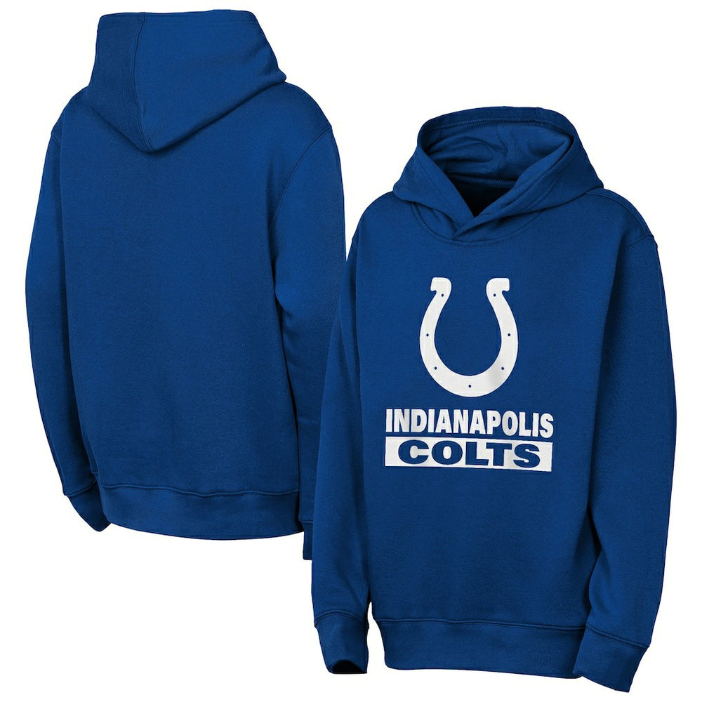 Outerstuff Youth Back to Basics Hoodie - Indianapolis Colts