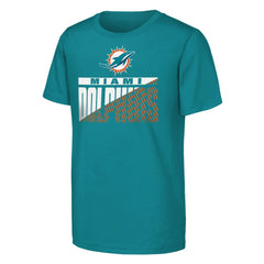 Outerstuff Youth Never Quit 2-Pack T-Shirt Set - Miami Dolphins