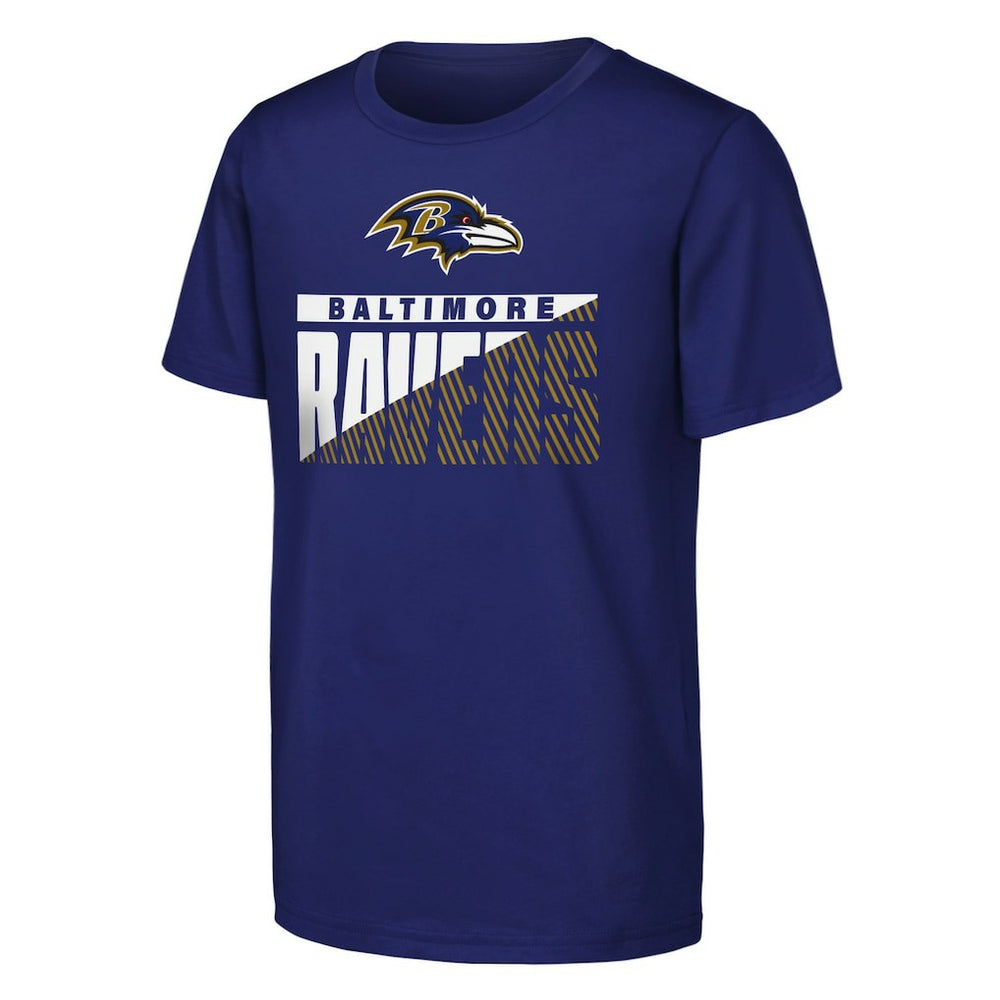 Outerstuff Youth Never Quit 2-Pack T-Shirt Set - Baltimore Ravens