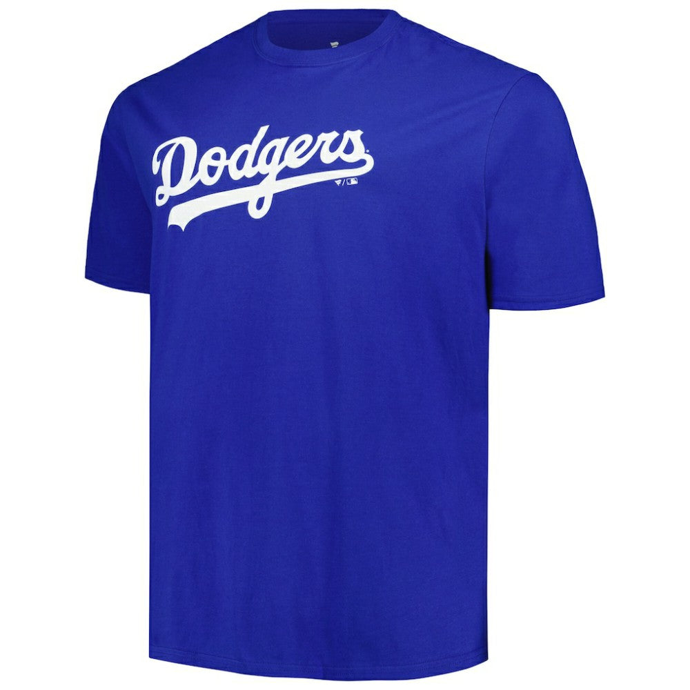 MLB Shohei Ohtani Los Angeles Dodgers Profile Big & Tall Name & Number T-Shirt