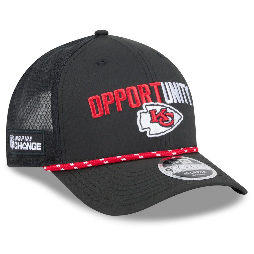 2025 Inspire Change 9FORTY M-Crown Adjustable Hat - Kansas City Chiefs