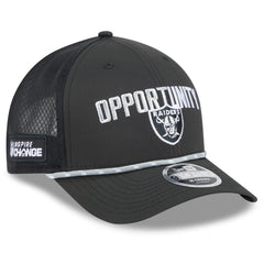 2025 Inspire Change 9FORTY M-Crown Adjustable Hat - Las Vegas Raiders