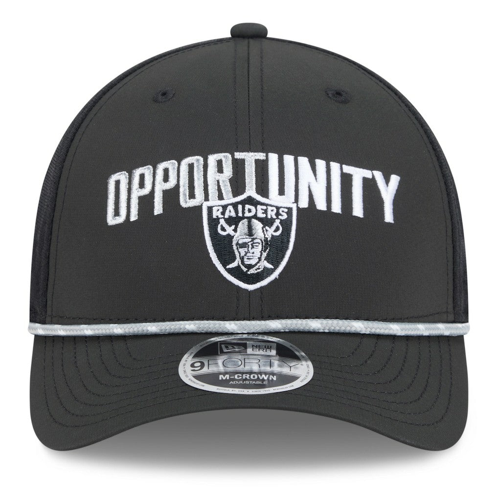 2025 Inspire Change 9FORTY M-Crown Adjustable Hat - Las Vegas Raiders