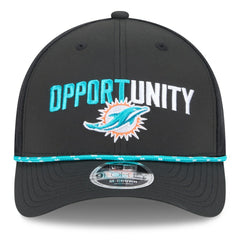 2025 Inspire Change 9FORTY M-Crown Adjustable Hat - Miami Dolphins