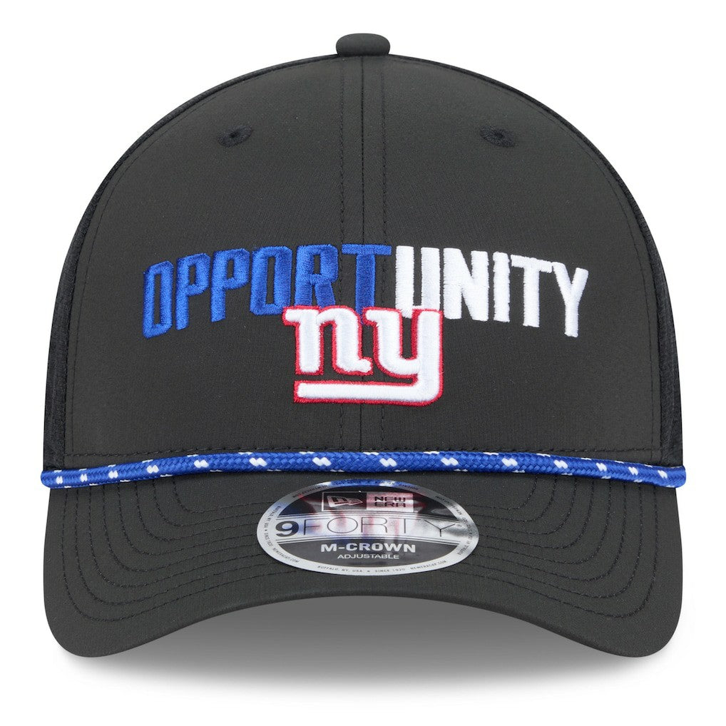 2025 Inspire Change 9FORTY M-Crown Adjustable Hat - New York Giants
