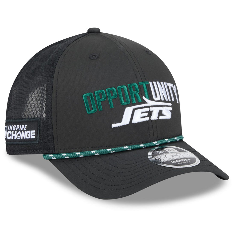 2025 Inspire Change 9FORTY M-Crown Adjustable Hat - New York Jets