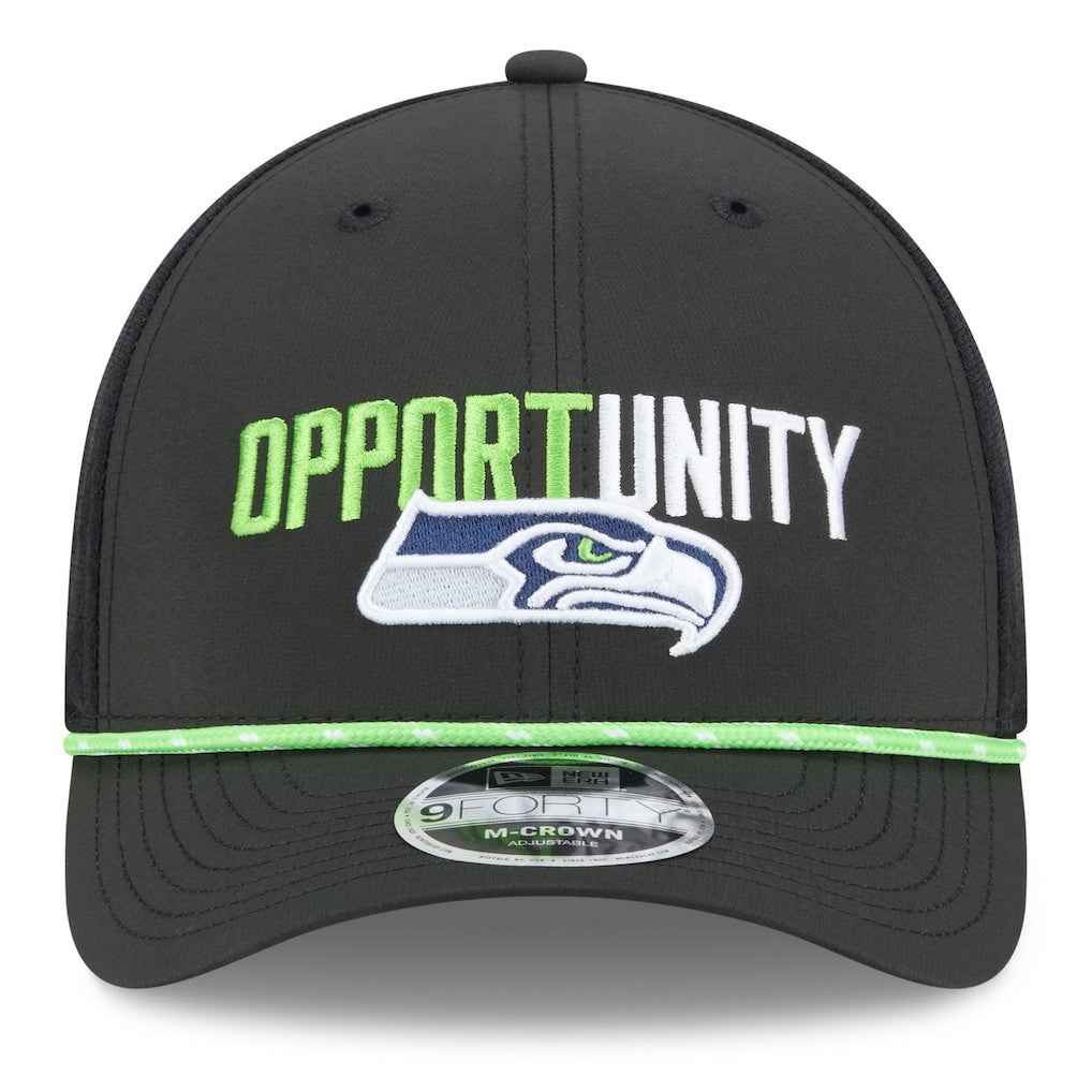 2025 Inspire Change 9FORTY M-Crown Adjustable Hat - Seattle Seahawks