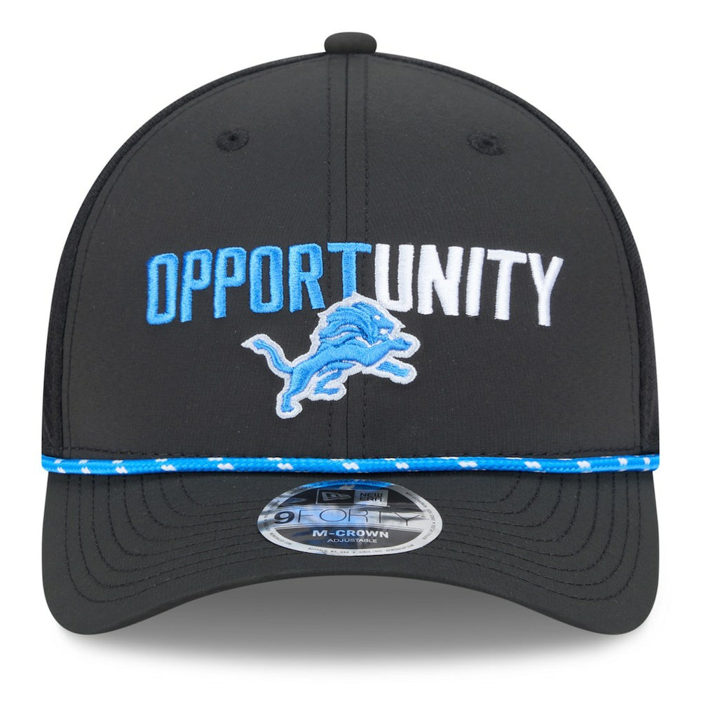 2025 Inspire Change 9FORTY M-Crown Adjustable Hat - Detroit Lions