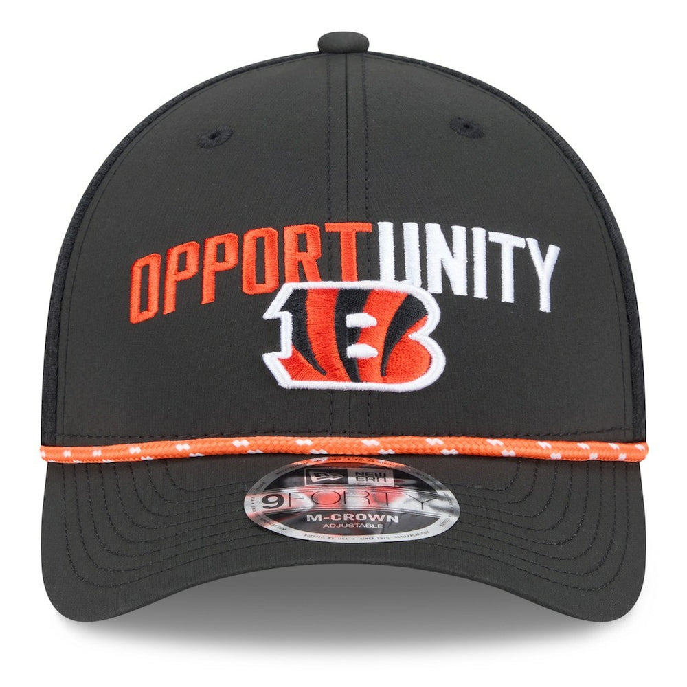 2025 Inspire Change 9FORTY M-Crown Adjustable Hat - Cincinnati Bengals