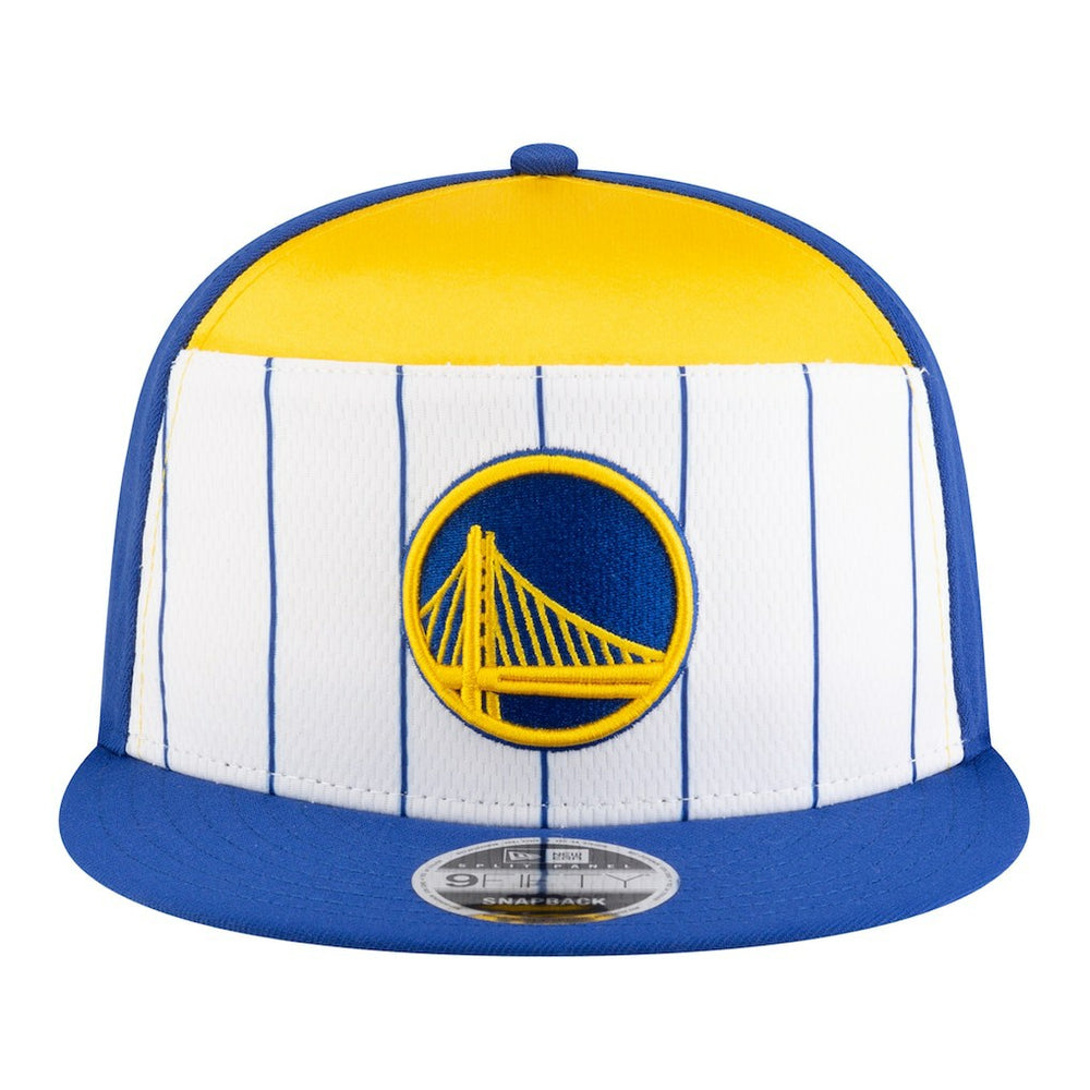 NBA Golden State Warriors Youth 2025 NBA Tip Off Split Panel 9FIFTY Snapback Hat sale