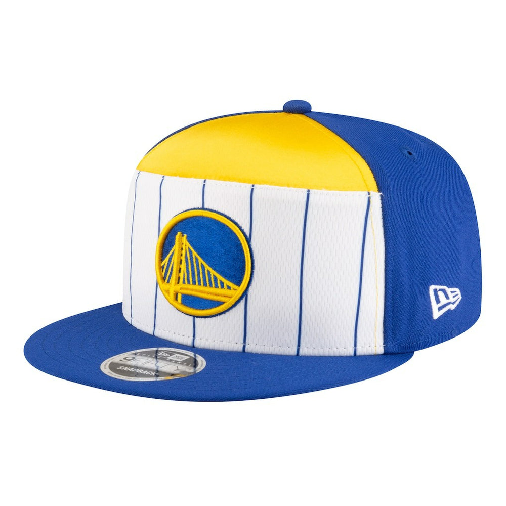 NBA Golden State Warriors Youth 2025 NBA Tip Off Split Panel 9FIFTY Snapback Hat sale