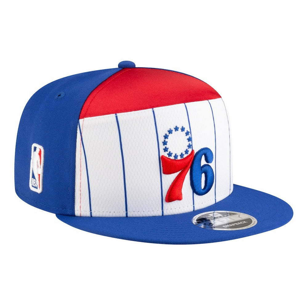 NBA Philadelphia 76ers Youth 2025 NBA Tip Off Split Panel 9FIFTY Snapback Hat
