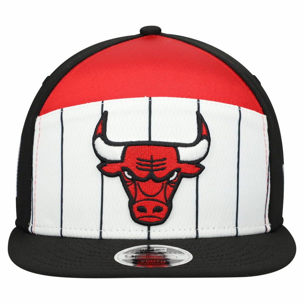 NBA Chicago Bulls Youth 2025 NBA Tip Off Split Panel 9FIFTY Snapback Hat