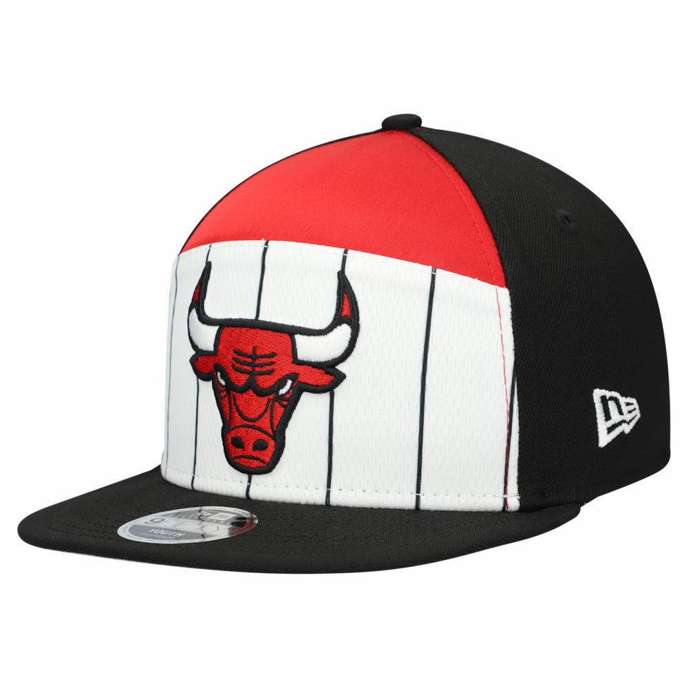 NBA Chicago Bulls Youth 2025 NBA Tip Off Split Panel 9FIFTY Snapback Hat