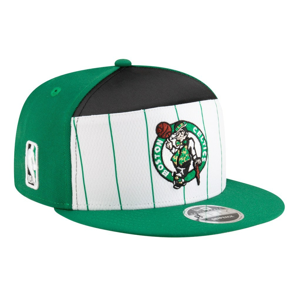 NBA Boston Celtics Youth 2025 NBA Tip Off Split Panel 9FIFTY Snapback Hat