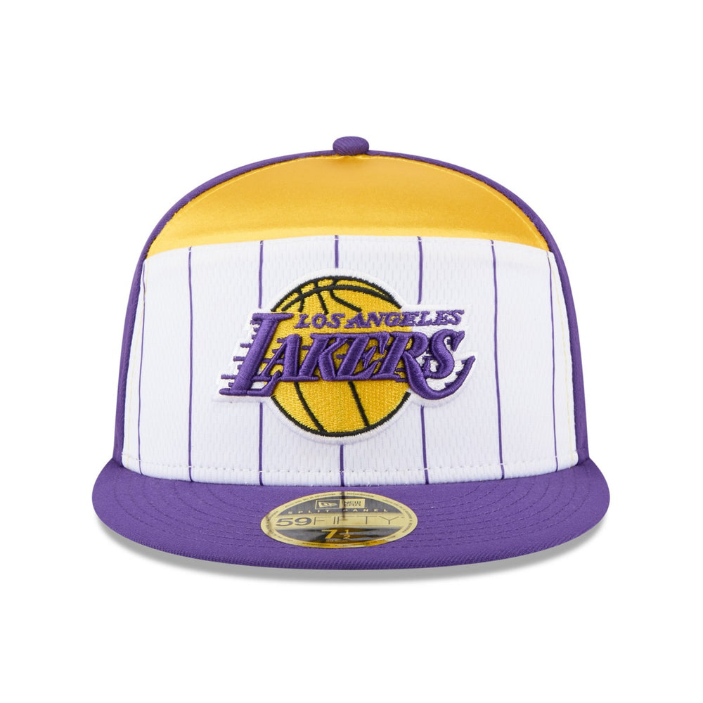 NBA Los Angeles Lakers 2025 NBA Tip Off Split Panel 59FIFTY Fitted Hat