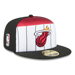 NBA Miami Heat 2025 NBA Tip Off Split Panel 59FIFTY Fitted Hat