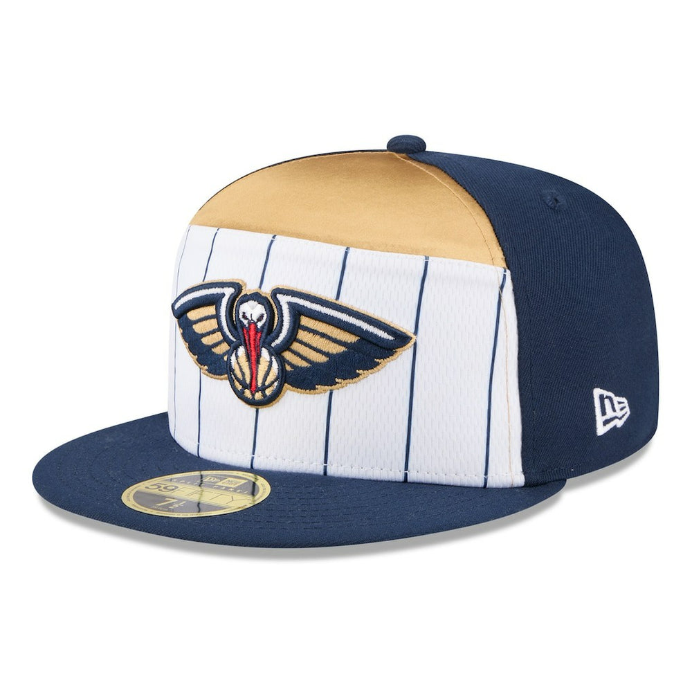 NBA New Orleans Pelicans 2025 NBA Tip Off Split Panel 59FIFTY Fitted Hat