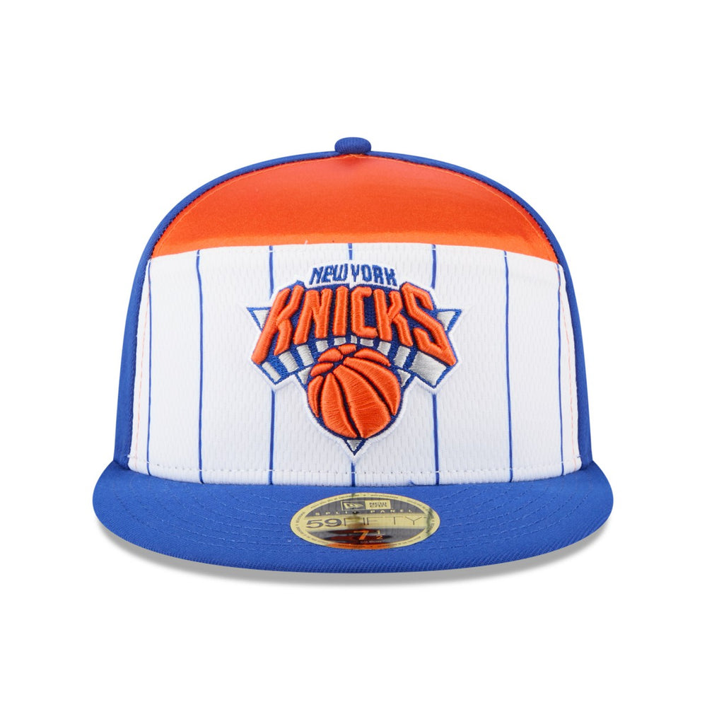 NBA New York Knicks 2025 NBA Tip Off Split Panel 59FIFTY Fitted Hat