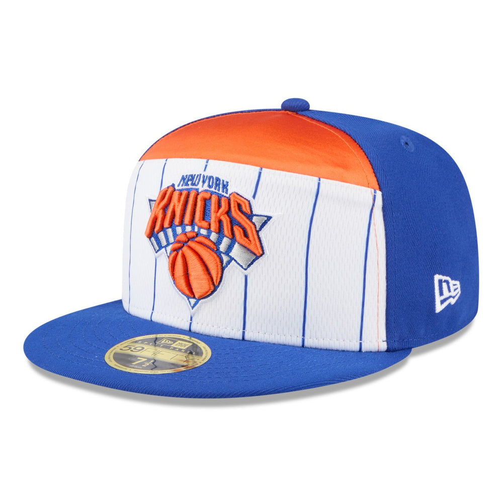 NBA New York Knicks 2025 NBA Tip Off Split Panel 59FIFTY Fitted Hat