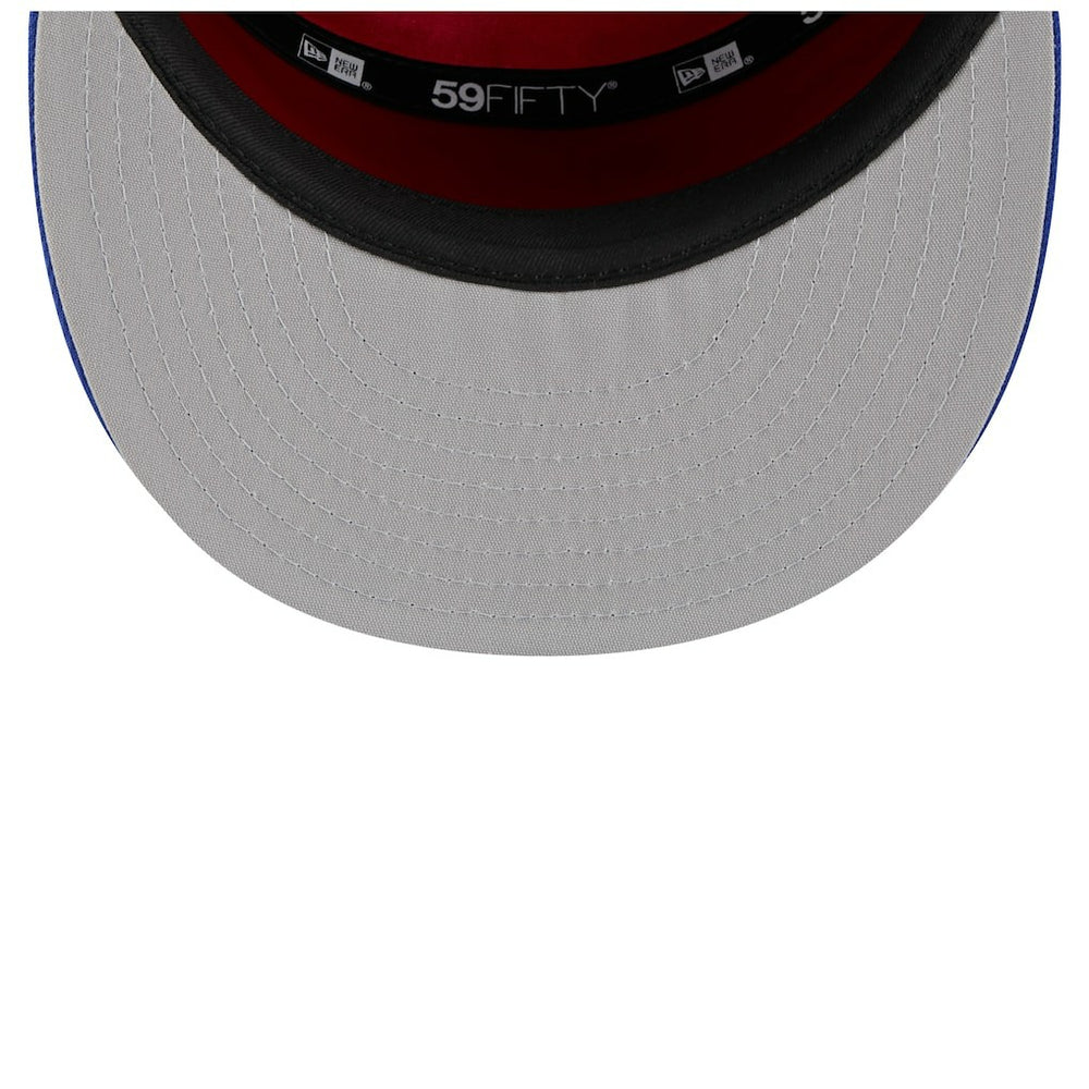NBA Philadelphia 76ers 2025 NBA Tip Off Split Panel 59FIFTY Fitted Hat