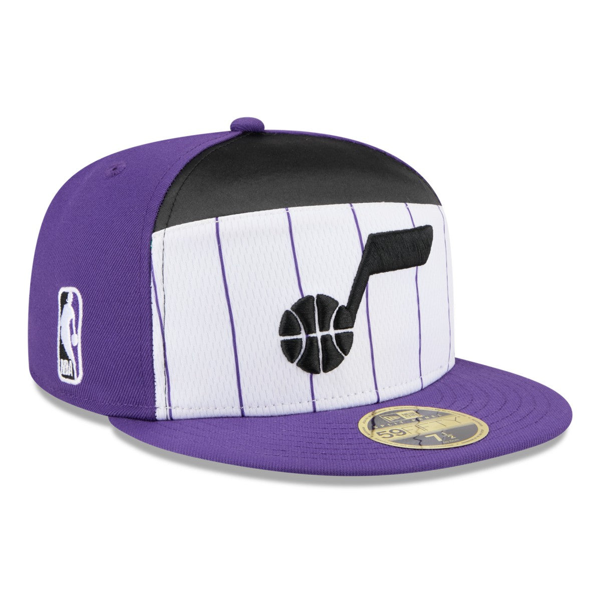 NBA Utah Jazz 2025 NBA Tip Off Split Panel 59FIFTY Fitted Hat