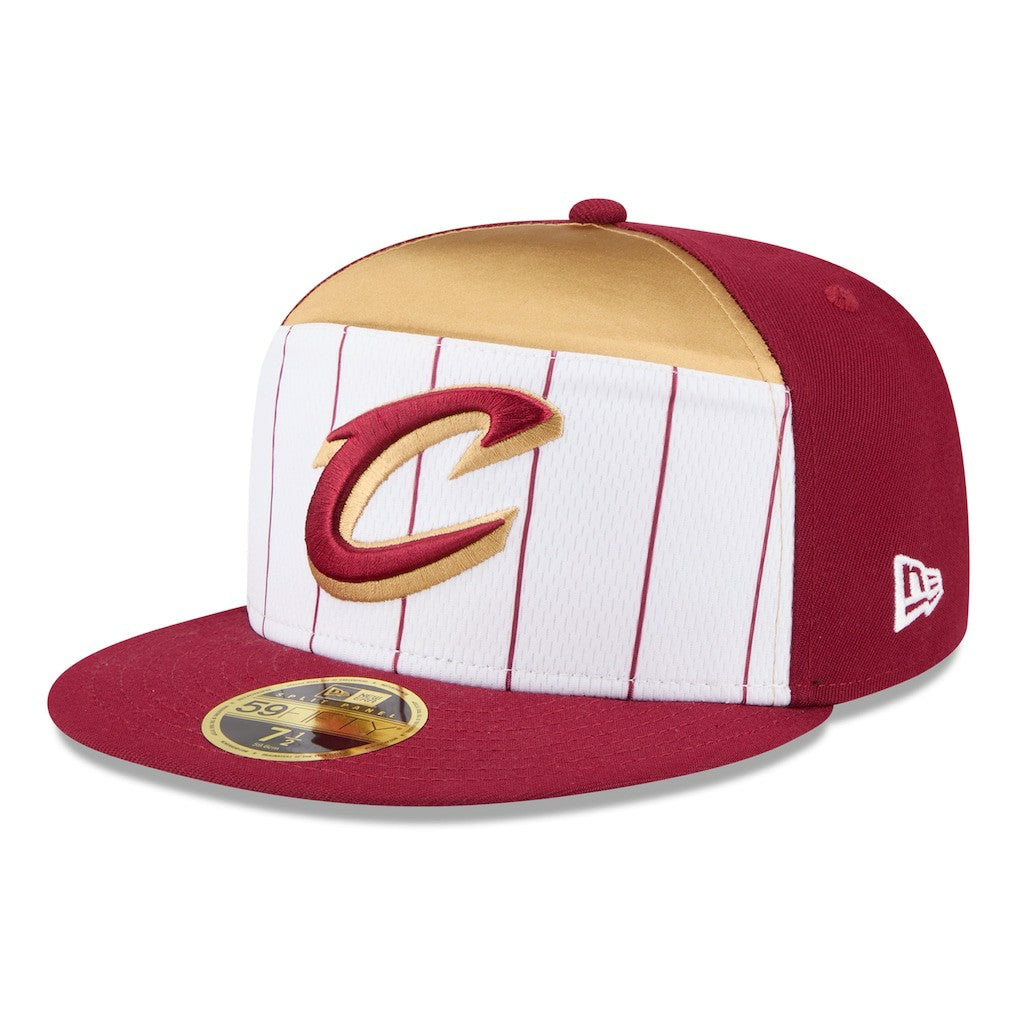 NBA Cleveland Cavaliers 2025 NBA Tip Off Split Panel 59FIFTY Fitted Hat sale