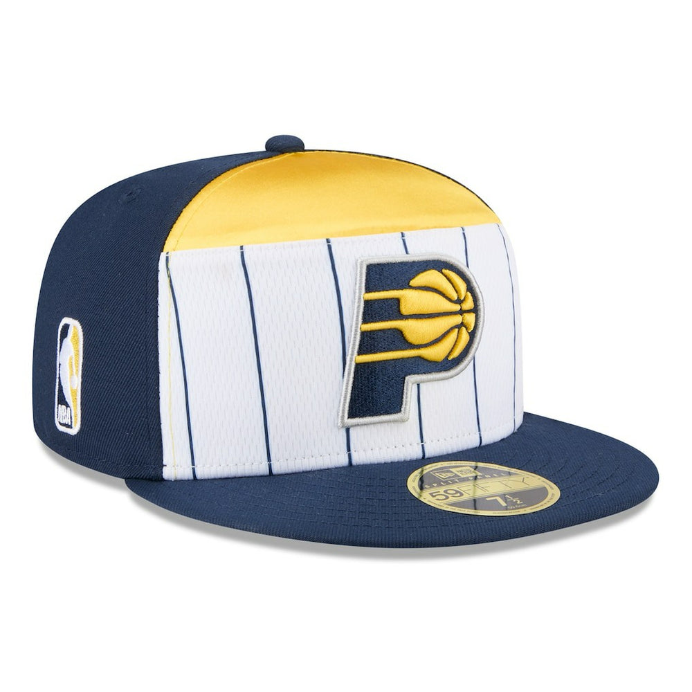 NBA Indiana Pacers 2025 NBA Tip Off Split Panel 59FIFTY Fitted Hat