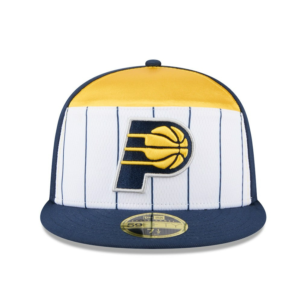 NBA Indiana Pacers 2025 NBA Tip Off Split Panel 59FIFTY Fitted Hat