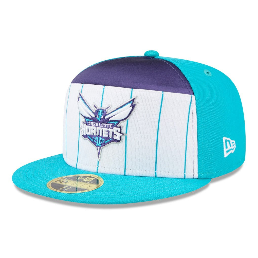 NBA Charlotte Hornets 2025 NBA Tip Off Split Panel 59FIFTY Fitted Hat