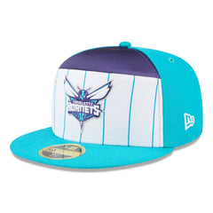 NBA Charlotte Hornets 2025 NBA Tip Off Split Panel 59FIFTY Fitted Hat