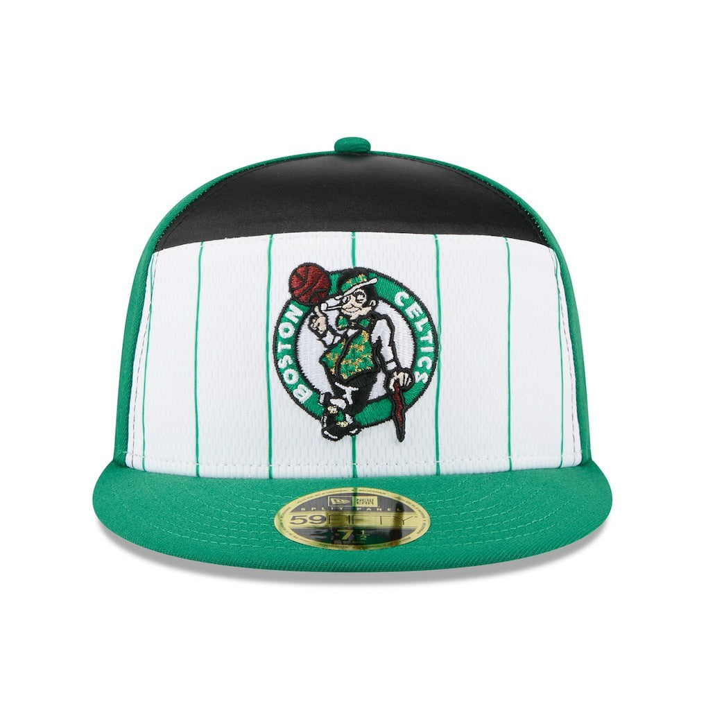 NBA Boston Celtics 2025 NBA Tip Off Split Panel 59FIFTY Fitted Hat