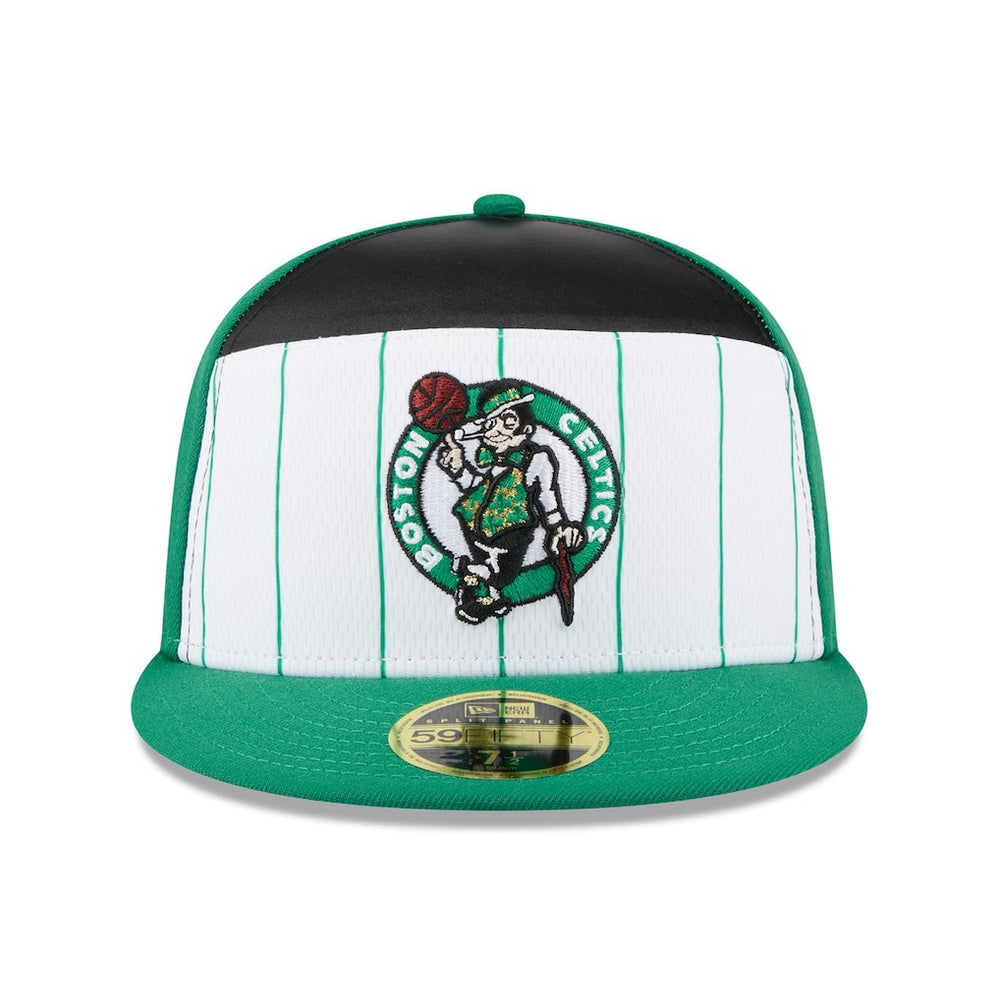 NBA Boston Celtics 2025 NBA Tip Off Split Panel 59FIFTY Fitted Hat