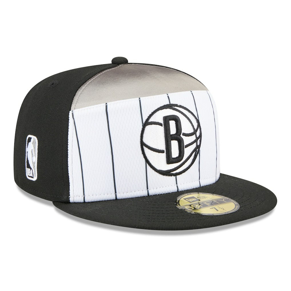 NBA Brooklyn Nets 2025 NBA Tip Off Split Panel 59FIFTY Fitted Hat