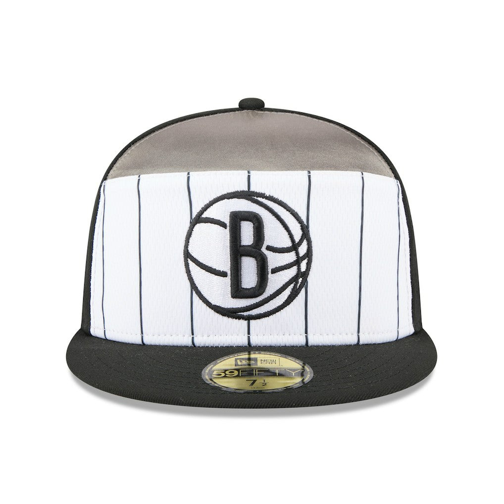 NBA Brooklyn Nets 2025 NBA Tip Off Split Panel 59FIFTY Fitted Hat
