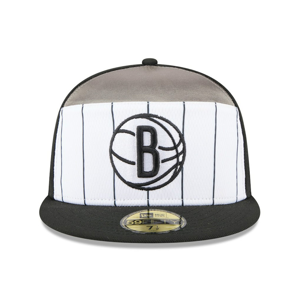 NBA Brooklyn Nets 2025 NBA Tip Off Split Panel 59FIFTY Fitted Hat