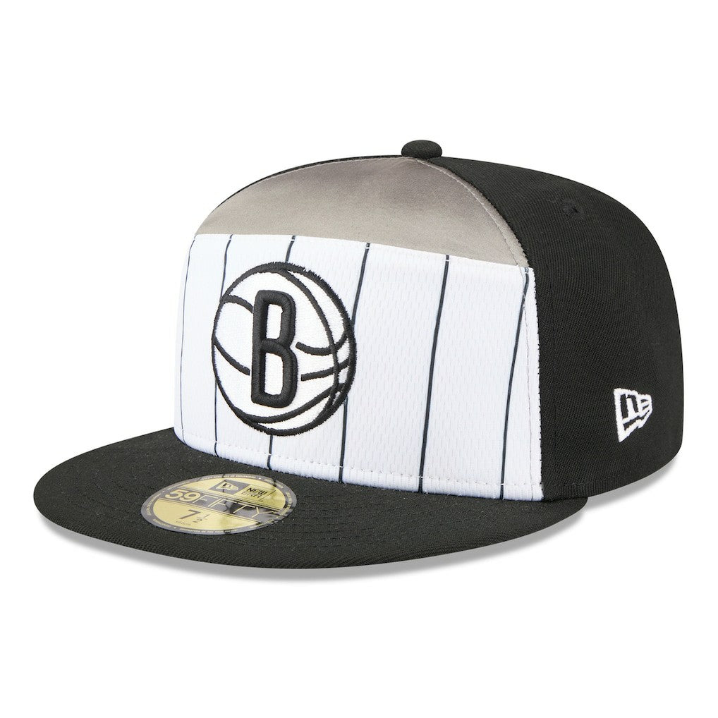 NBA Brooklyn Nets 2025 NBA Tip Off Split Panel 59FIFTY Fitted Hat
