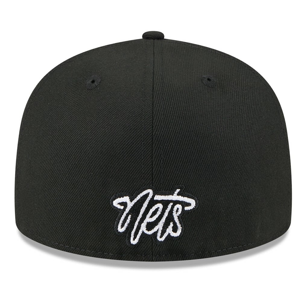 NBA Brooklyn Nets 2025 NBA Tip Off Split Panel 59FIFTY Fitted Hat