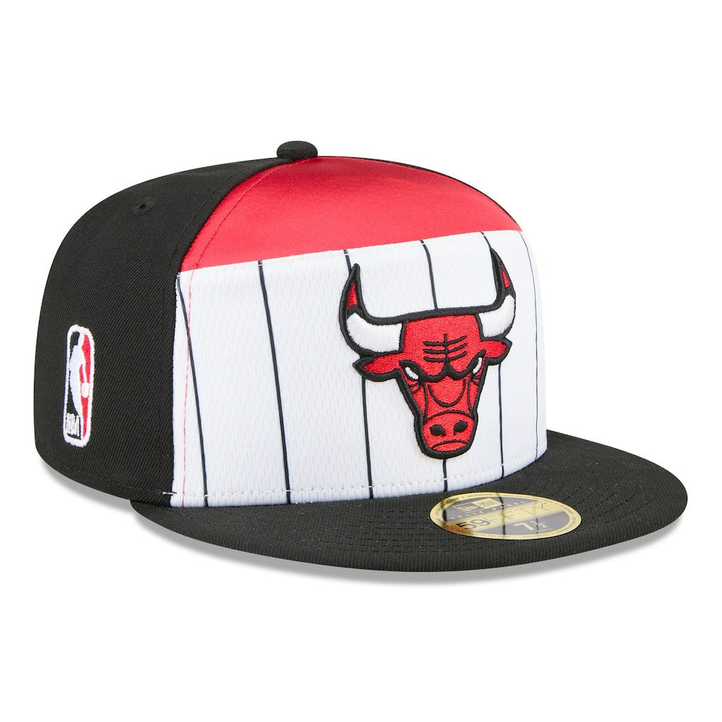 NBA Chicago Bulls 2025 NBA Tip Off Split Panel 59FIFTY Fitted Hat