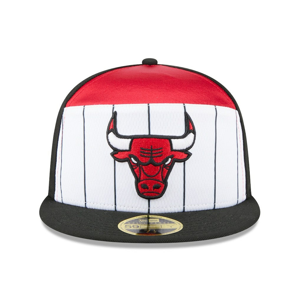 NBA Chicago Bulls 2025 NBA Tip Off Split Panel 59FIFTY Fitted Hat