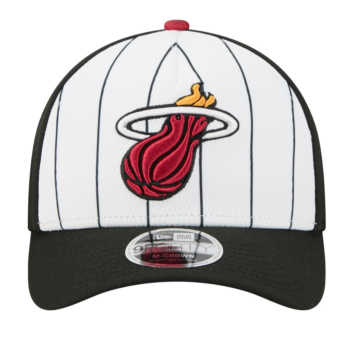 NBA Miami Heat 2025 NBA Tip Off M-Crown A-Frame 9FORTY Adjustable Hat