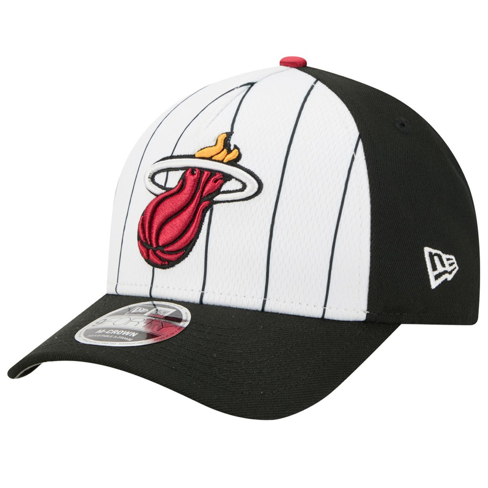 NBA Miami Heat 2025 NBA Tip Off M-Crown A-Frame 9FORTY Adjustable Hat