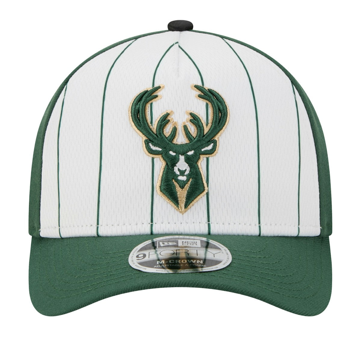 NBA Milwaukee Bucks 2025 NBA Tip Off M-Crown A-Frame 9FORTY Adjustable Hat