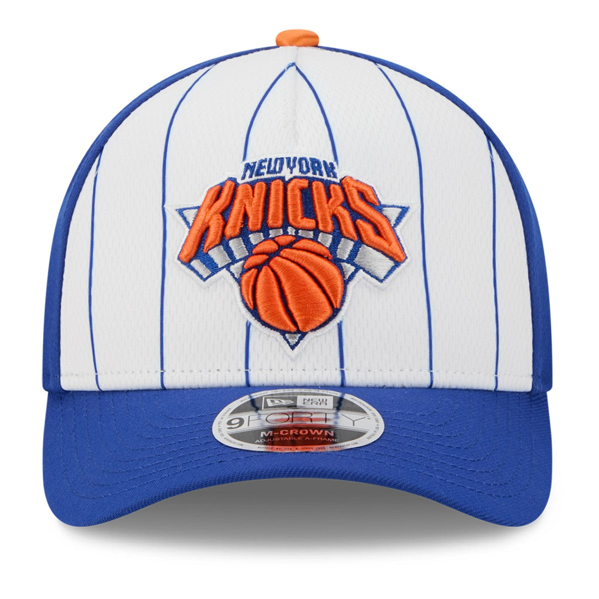 NBA New York Knicks 2025 NBA Tip Off M-Crown A-Frame 9FORTY Adjustable Hat