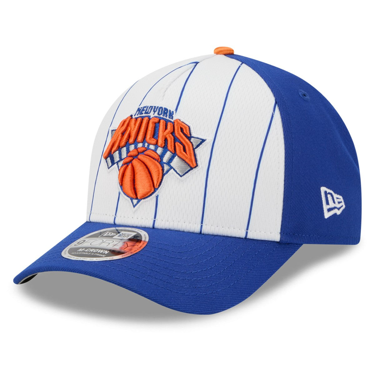 NBA New York Knicks 2025 NBA Tip Off M-Crown A-Frame 9FORTY Adjustable Hat