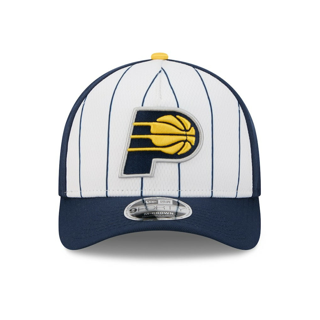 NBA Indiana Pacers 2025 NBA Tip Off M-Crown A-Frame 9FORTY Adjustable Hat
