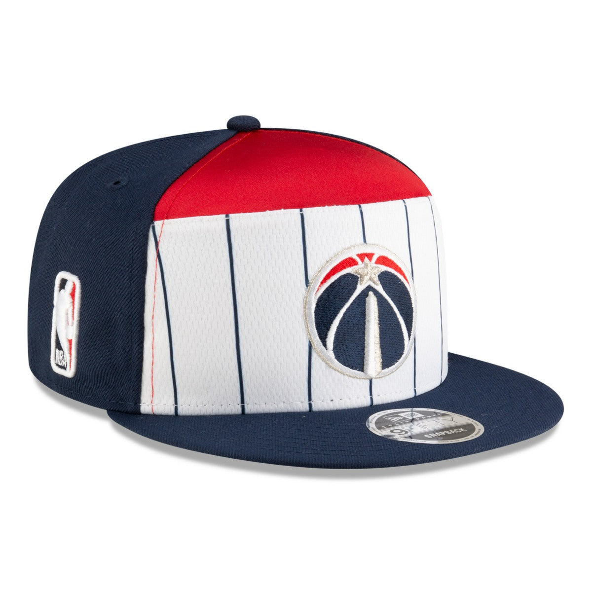 NBA Washington Wizards 2025 NBA Tip Off Split Panel 9FIFTY Snapback Hat