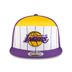 NBA Los Angeles Lakers 2025 NBA Tip Off Split Panel 9FIFTY Snapback Hat