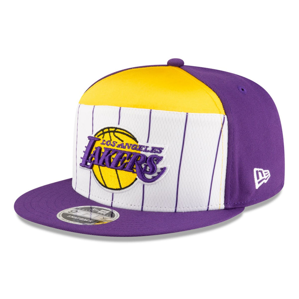 NBA Los Angeles Lakers 2025 NBA Tip Off Split Panel 9FIFTY Snapback Hat